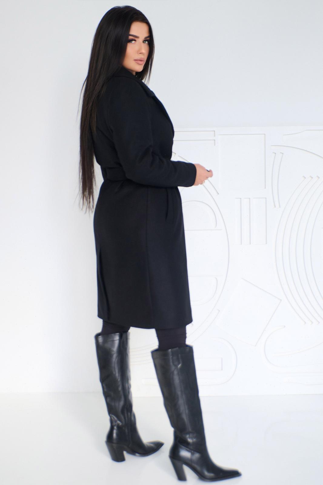 Sofia Wollmantel - Schwarz