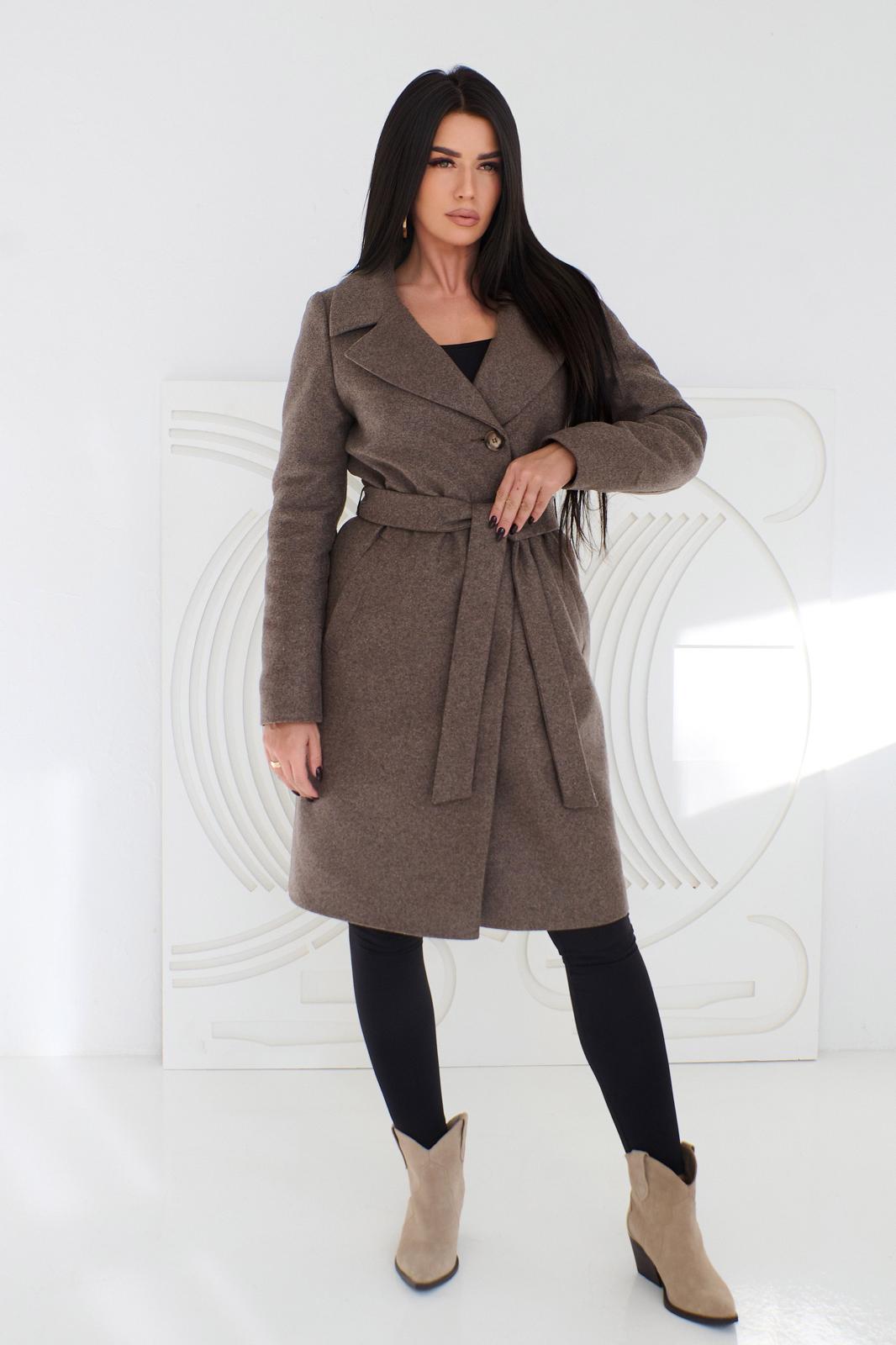 Sofia Wollmantel - braun